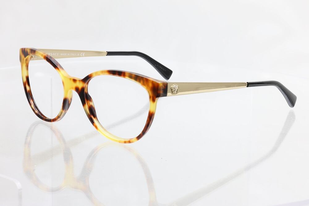 Versace MOD.3237 5208 52-17-140mm Eyeglass FRAMES ONLY - GOOD CONDITION - READ